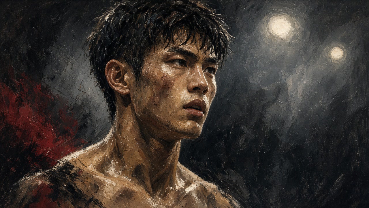 Editorial illustration: Joshua Van retains the flyweight title over Alexandre Pantoja at UFC 331 — Fight of the Night rematch closed